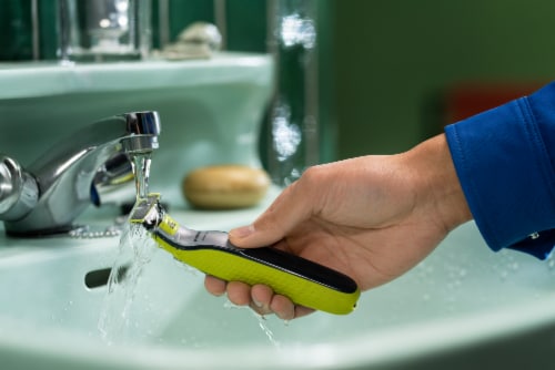 Philips Norelco Rechargable OneBlade Face + Body Trimmer and Shaver Perspective: bottom