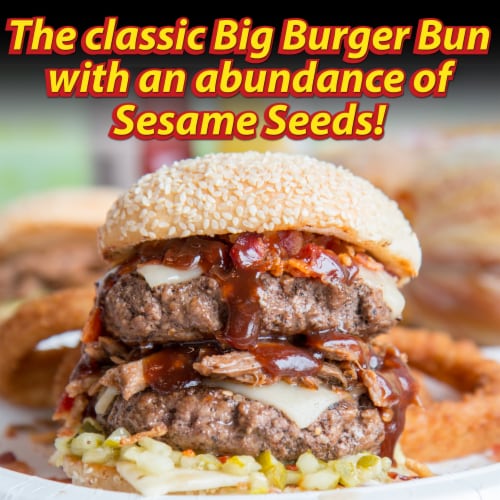 Martin's Famous Pastry Shoppe Big Marty's® Sesame Seeded Hamburger Buns Perspective: bottom