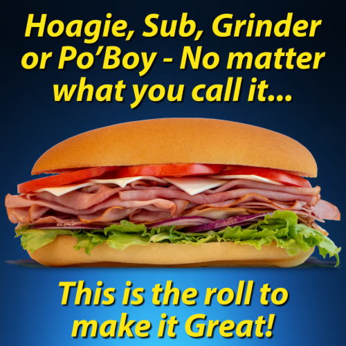 Martin's® Plain Hoagie Rolls Perspective: bottom