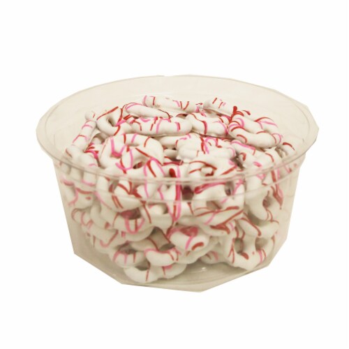 Zachary Valentine Pretzel Tub Candy Perspective: bottom
