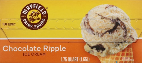 Mayfield Dairy Farms Chocolate Ripple Ice Cream Perspective: bottom