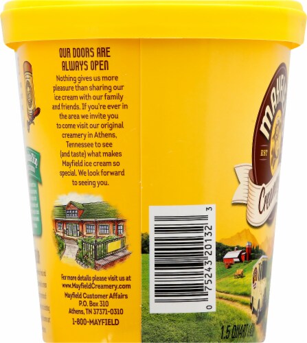 Mayfield Creamery Mint Chocolate Chip Ice Cream Tub 1.5 quart