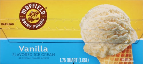 Mayfield Dairy Farms® Classic Creations Vanilla Ice Cream Tub Perspective: bottom