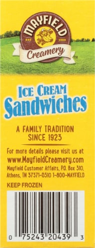 Mayfield™ Vanilla Ice Cream Sandwiches Perspective: bottom