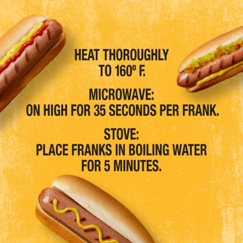 Foster Farms Jumbo Chicken Franks Perspective: bottom