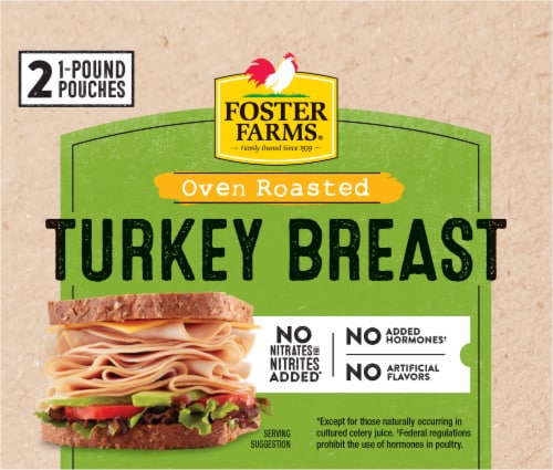 Oven Roasted White Turkey Deli Meat - 16 oz. - Products - Foster Farms