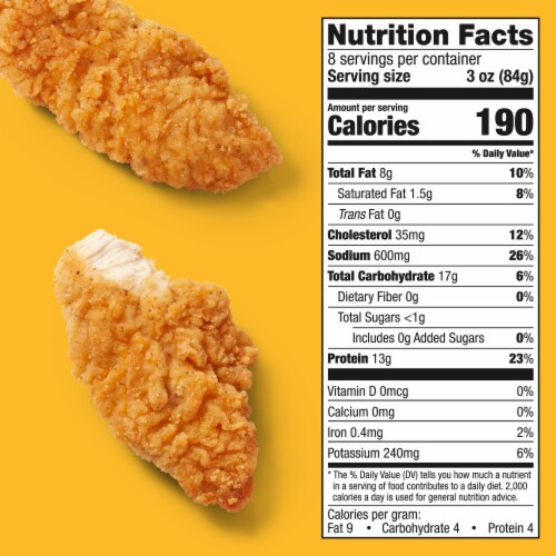 Foster Farms Classic Crispy Chicken Strips, 24 Oz Perspective: bottom