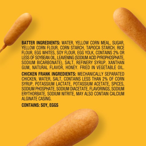 Foster Farms Gluten Free Corn Dogs Perspective: bottom