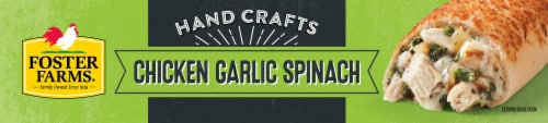 Foster Farms® Chicken Garlic Spinach Hand-Rolled Sandwiches Perspective: bottom