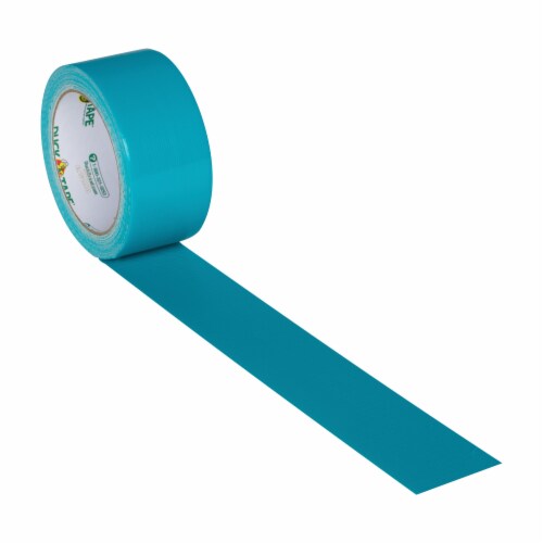 Duck® Brand Color Duct Tape - Aqua Perspective: bottom