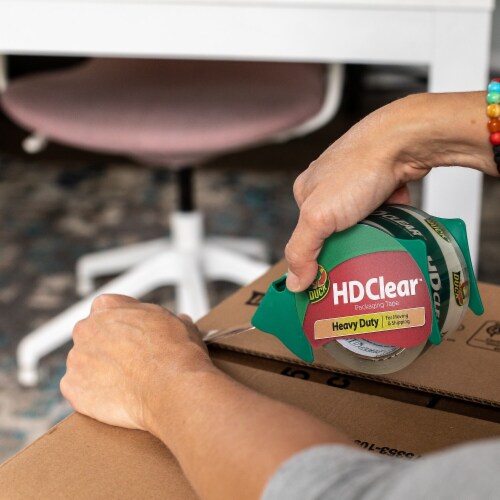 Duck® HD Clear Packaging Tape - Clear Perspective: bottom