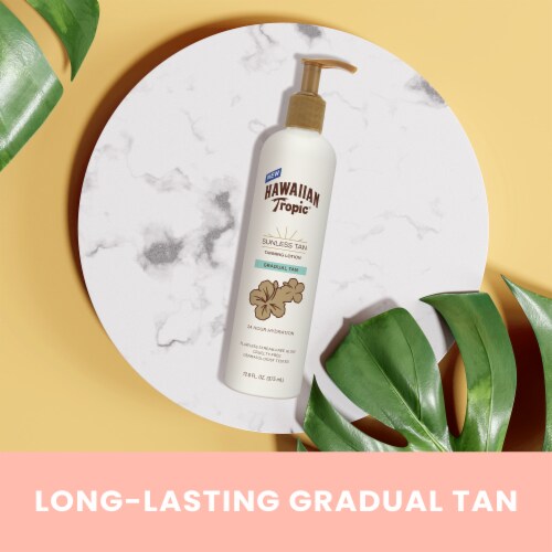 Hawaiian Tropic® Gradual Tan Sunless Tanning Lotion Perspective: bottom