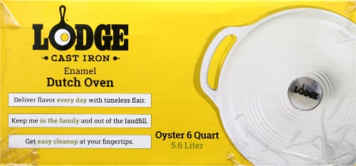 Lodge Dutch Oven Enameled Cast Iron Perspective: bottom