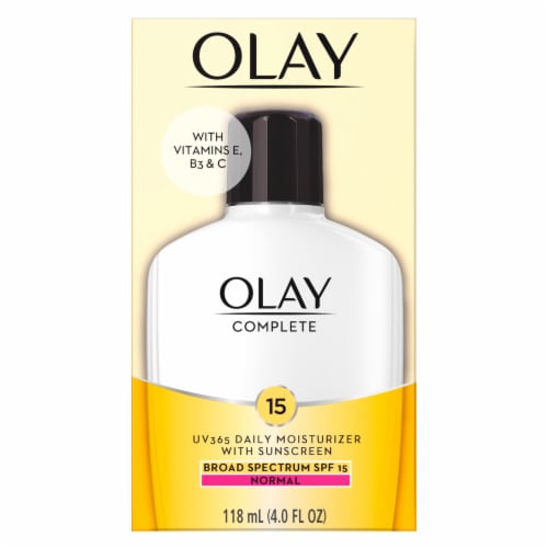Olay Complete All Day Facial Moisturizer with SPF 15 for Normal Skin Perspective: bottom