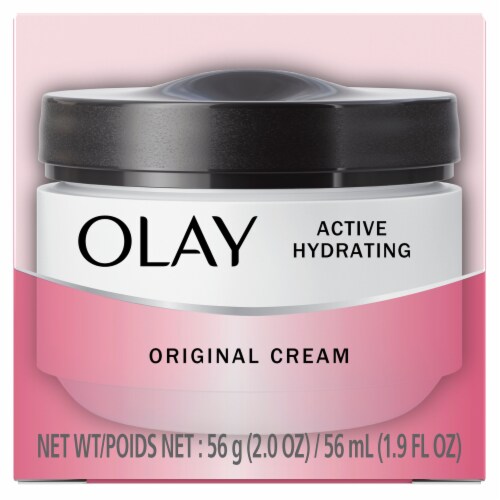 Olay Active Hydrating Moisturizing Face Cream Perspective: bottom