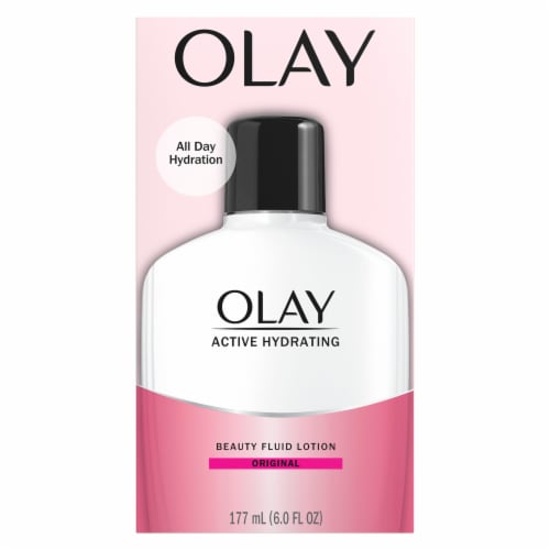 Olay Active Hydrating Beauty Moisturizing Lotion Perspective: bottom