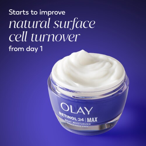 Olay Regenerist Retinol Night Face Moisturizer 24 Max Perspective: bottom