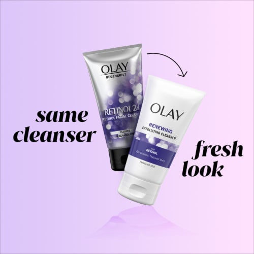 Olay Regenerist Retinol 24 Face Wash Perspective: bottom