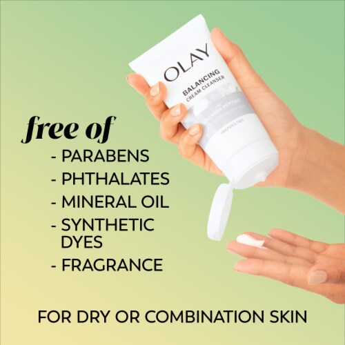 Olay Regenerist Collagen Peptide24 Fragrance-Free Face Wash Perspective: bottom