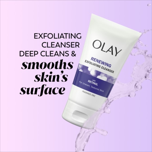Olay Regenerist Face wash + Facial Moisturizer Duo Pack with Retinol 24 +Peptides Perspective: bottom