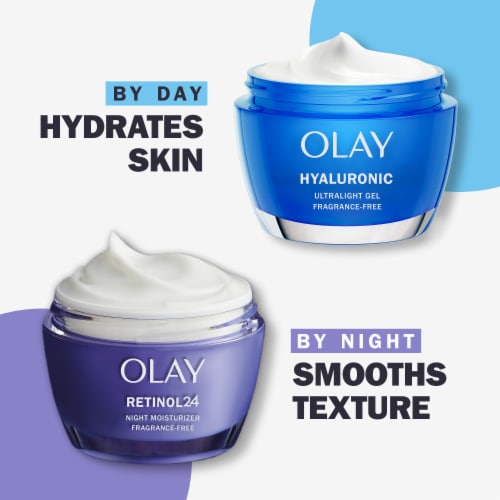 Olay Regenerist Gel Facial Cream with Hyaluronic Peptide 24 Perspective: bottom