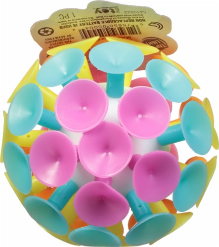 Ja-Ru® Tropi Kool Nights Light Up Suction Ball Perspective: bottom