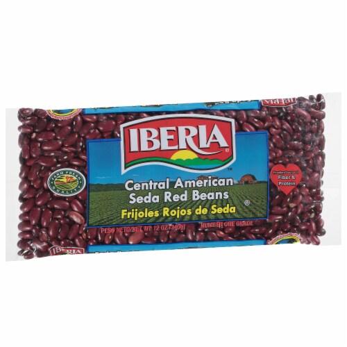 Iberia Central American Seda Red Beans 12 oz Perspective: bottom