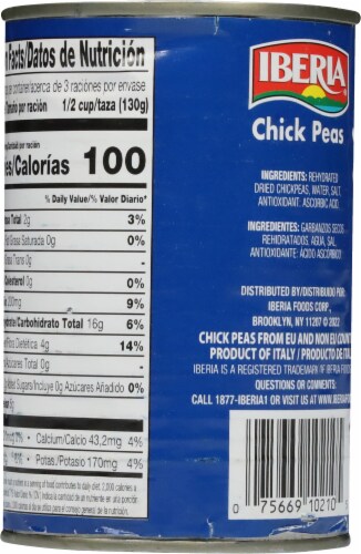 Iberia Premium Chick Peas 15 oz Perspective: bottom