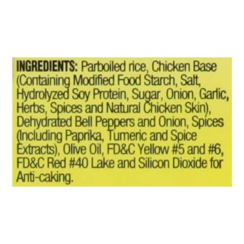 Iberia Yellow Rice 3.4 lb Perspective: bottom