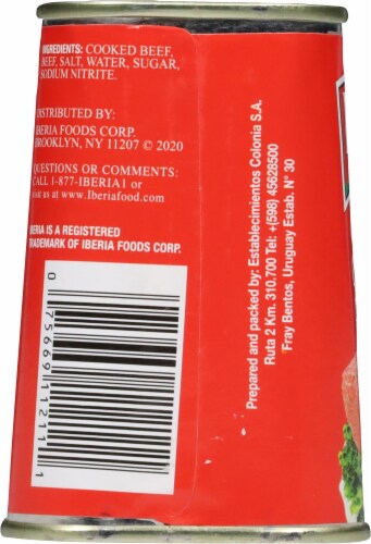 Iberia Premium Quality Corned Beef in Natural Juices 12 oz Perspective: bottom