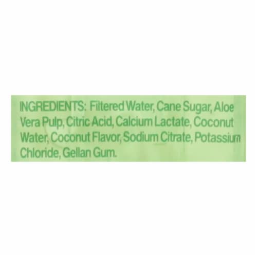 Iberia Coconut Aloe Vera Drink with Pure Aloe Pulp 50.8 fl oz Perspective: bottom