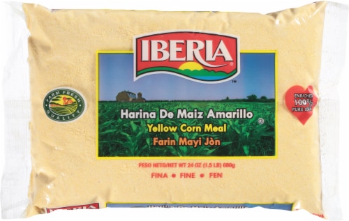 Iberia Fine Yellow Corn Meal 24 oz Perspective: bottom