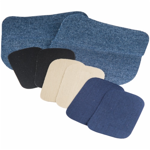 SINGER® Twill & Denim Iron-On Patches Perspective: bottom