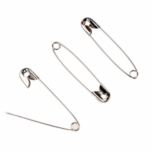 Coil-less Curved Safety Pins