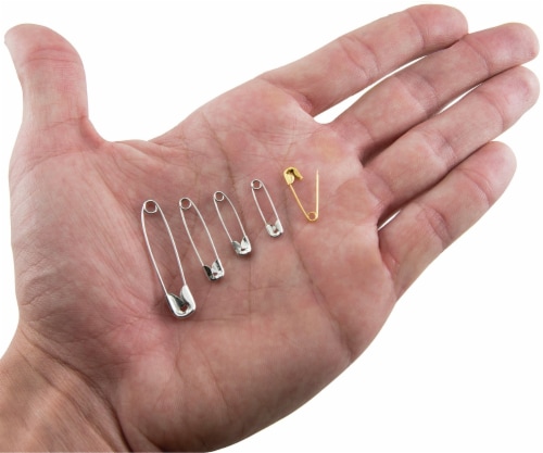 Singer Safety Pins Nickel & Brass