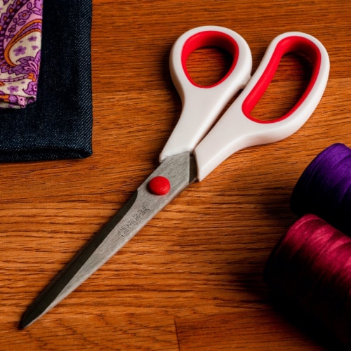 Singer® Bent Fabric Scissors Perspective: bottom