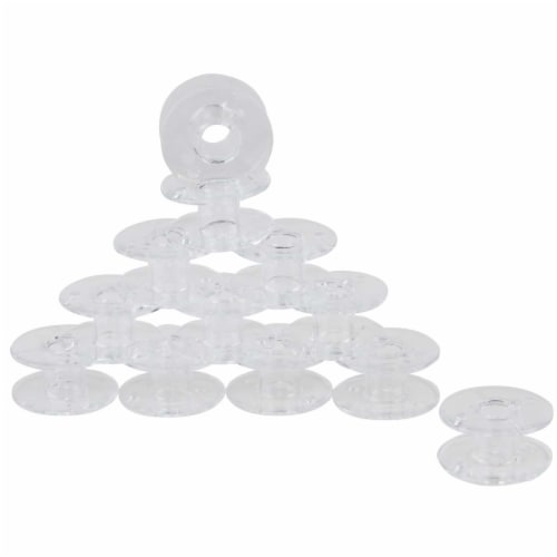 Singer Class 15J Bobbins - 3/Pack - Clear