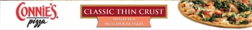 Connie's® Spinach & Mushroom Classic Thin Crust Frozen Pizza Perspective: bottom