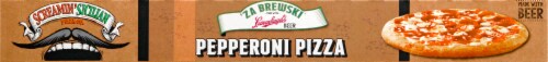Screamin’ Sicilian™ ‘Za Brewski™ Pepperoni Frozen Pizza Perspective: bottom
