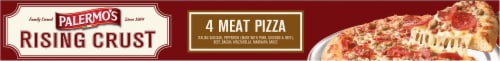 Palermo's® Rising Crust 4 Meat Pizza Perspective: bottom
