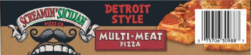 Screamin' Sicilian® Multi-Meat Detroit Style Frozen Pizza Perspective: bottom