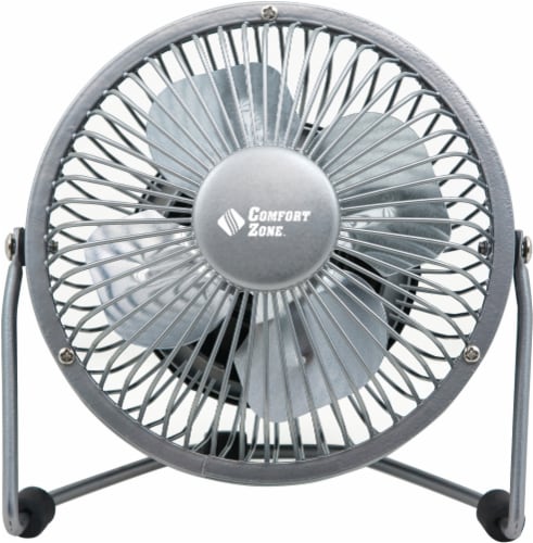 Comfort Zone High Velocity Desk Fan - Assorted Perspective: bottom
