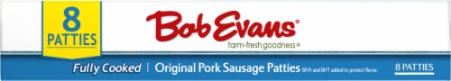 Bob Evans Fully Cooked Sausage Patties Perspective: bottom