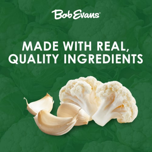 Bob Evans Roasted Garlic & Herb Mashed Cauliflower Perspective: bottom
