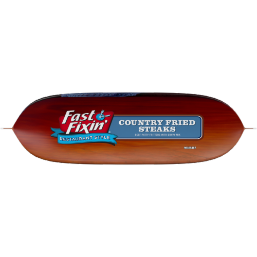 Fast Fixin' Restaurant Style Country Fried Steaks with Country Gravy Mix Perspective: bottom