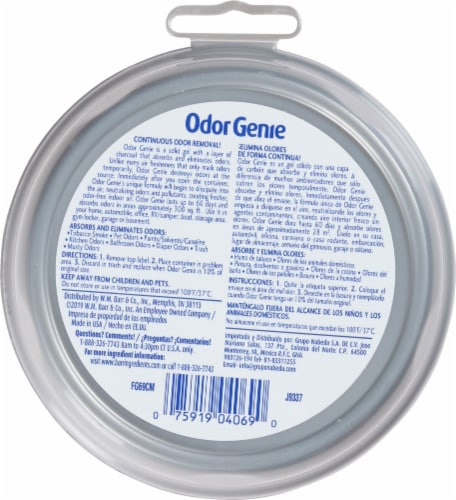 Odor Genie® Clean Meadows Solid Air Freshener Perspective: bottom
