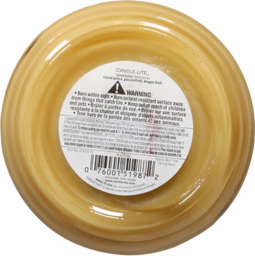 Candle-lite® Island Bellini Jar Candle Perspective: bottom