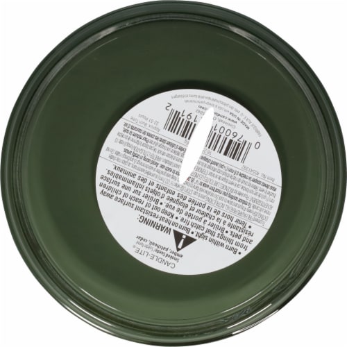 Candle-Lite Rugged & Refined® Smoked Suede Natural Wax Blend Jar Candle Perspective: bottom