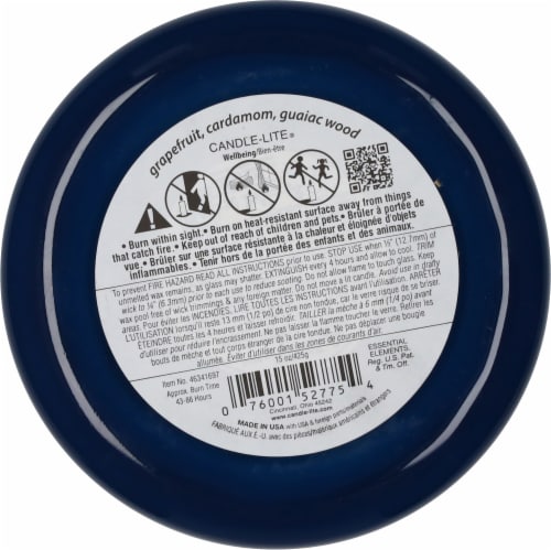 Candle-lite® Vibes Wellbeing Fruity Floral Jar Candle Perspective: bottom