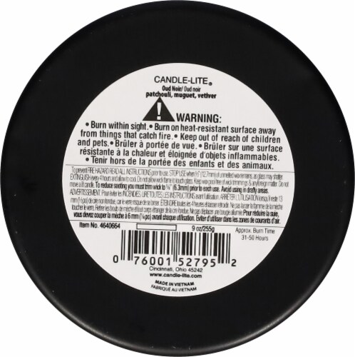 Candle-lite Rugged & Refined® Jar Candle Oud Noir Perspective: bottom